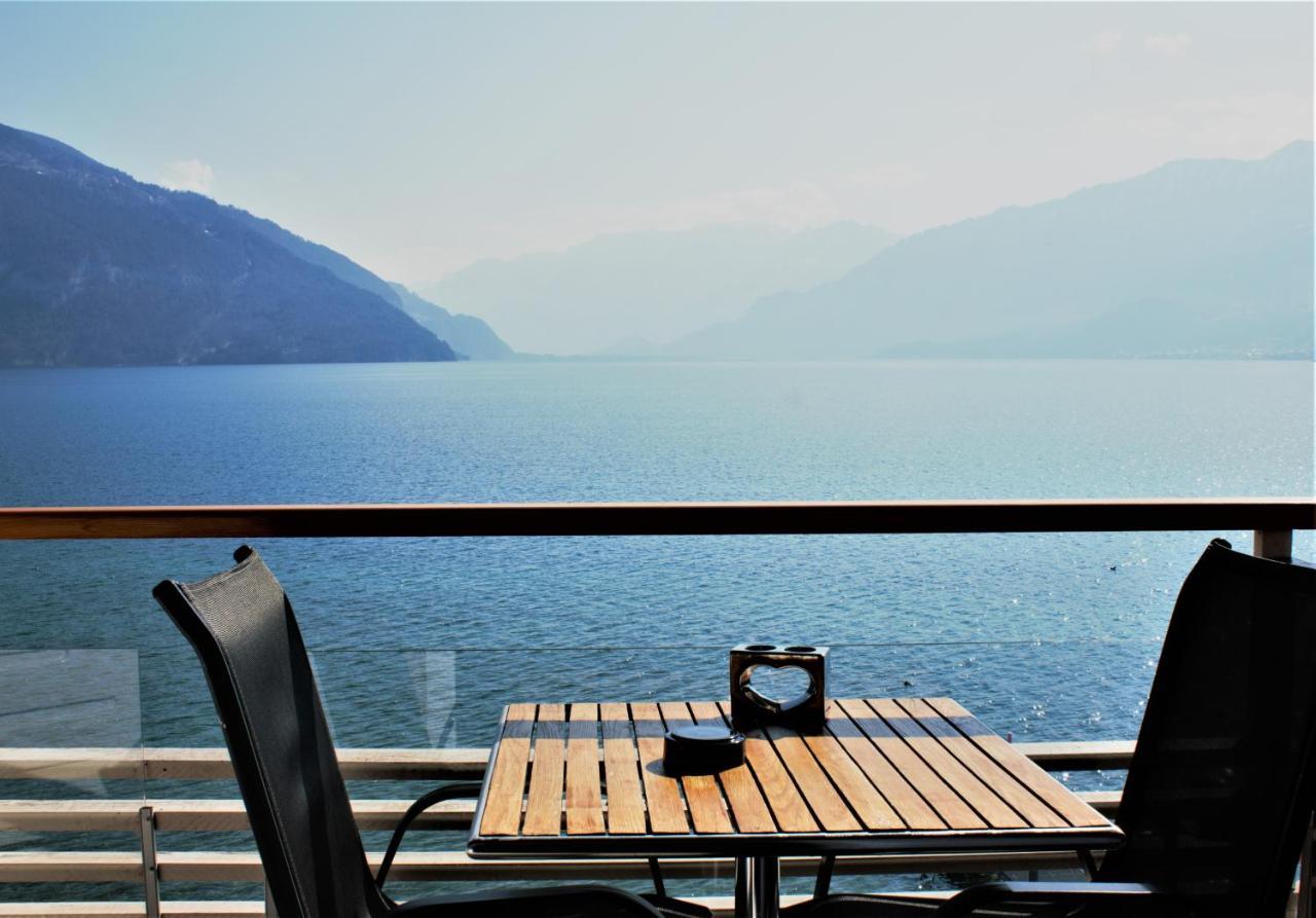 Strandhotel Seeblick Faulensee Екстериор снимка